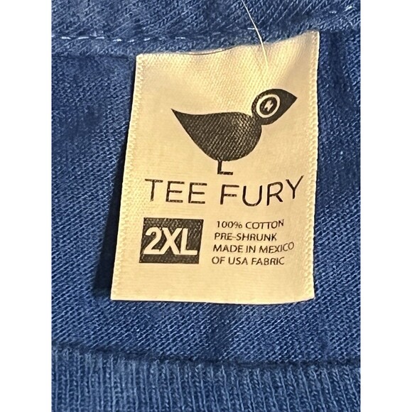 Doctor Who 11th of Hearts Cards Matt Smith Satire Parody Teefury Men Shirt 2XL - Picture 6 of 6